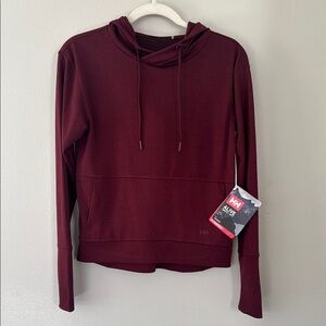 Helly Hansen Burgundy Hoodie